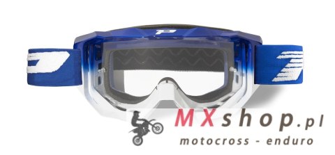 PROGRIP GOGLE PG3200-131 TR VENOM KOLOR NIEBIESKI/BIAŁY (SZYBA PG3210 ANTISCRATCH, NO FOG, ANTI UV) (3200-131 TR)