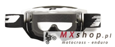 PROGRIP GOGLE PG3200-137 TR VENOM KOLOR CZARNY/BIAŁY (SZYBA PG3210 ANTISCRATCH, NO FOG, ANTI UV) (3200-137 TR)