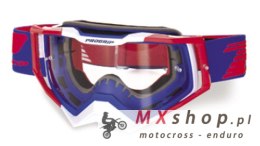 PROGRIP GOGLE PG3309-147 TR RAPID KOLOR NIEBIESKI/CZERWONY/BIAŁY (SZYBA PG3329 ANTISCRATCH, NO FOG) (3309-147 TR)