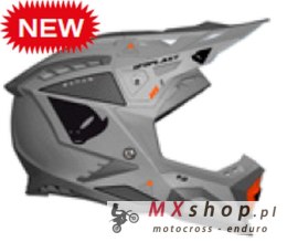 UFO KASK ECHUS CROSS KOLOR SZARY ROZMIAR XL ( ECE 22R06 ) - KOLEKCJA 2024 - WYPRZEDAŻ