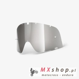 100 PROCENT BARSTOW REPLACEMENT MIRROR SILVER LENS - SZYBA/SZYBKA/SZYBKA DO GOGLI BARSTOW KOLOR SREBRNE LUSTRO