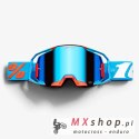 100 PROCENT JETT LAWRENCE LE ZESTAW GOGLE ARMATIC CHERRY-TORCHED MIRROR LENS+BLUE-BLUE MIRROR LENS