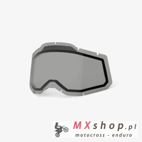 100 PROCENT RC2/AC2/ST2 REPLACEMENT - DUAL PANESMOKE LENS