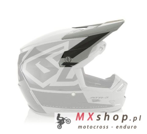 6D HELMETS REPLACEMENT VISOR - DASZEK DO KASKU ATR-3 HEX GLOSS NEON ORANGE