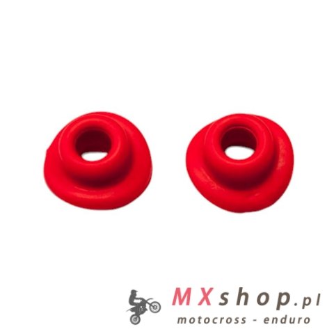 ACCEL GUMKI 'MUDGUARD' DO USZCZELNIENIA WENTYLA (KPL.2 SZT.) KOLOR CZERWONY (VMG-01RD)