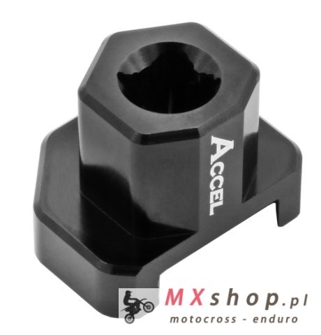ACCEL KLUCZ DO SERWISU ZAWIESZEŃ PRZEDNICH KAYABA (KYB) ADAPTER DO ROZKRĘCANIA WKŁADU I DOLNEJ ŚRUBY HONDA CRF 450R '09-12, YAMA