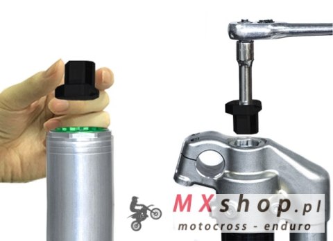 ACCEL KLUCZ DO SERWISU ZAWIESZEŃ PRZEDNICH KAYABA (KYB) ADAPTER DO ROZKRĘCANIA WKŁADU I DOLNEJ ŚRUBY HONDA CRF 450R '09-12, YAMA