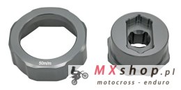 ACCEL KLUCZ DO SERWISU ZAWIESZEŃ PRZEDNICH SHOWA DWUKOMOROWYCH ZESTAW ADAPTERÓW DO ROZKRĘCANIA WKŁADU I ZEWNĘTRZNEJ NAKRĘTKI 50M