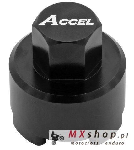 ACCEL KLUCZ DO SERWISU ZAWIESZEŃ PRZEDNICH WP DWUKOMOROWYCH ORAZ WP 48U AER DO ROZKRĘCANIA GÓRNEJ NAKRETKI WKŁADU OLEJOWEGO KTM 