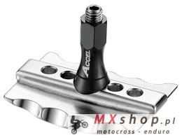 ACCEL TRZYMAK OPONY 2,15 ALUMINIOWY Z NAKRĘTKĄ ALU (WZMACNIANY)