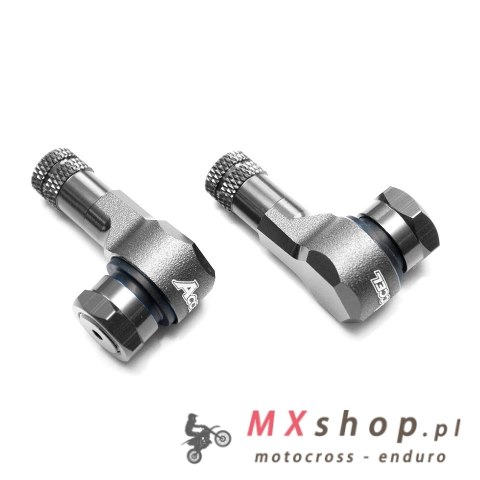 ACCEL WENTYLE KPL. (2SZT) KOLOR SZARY (VC-02GY)