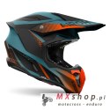 AIROH PROMOCJA KASK CROSS / ENDURO / ATV / QUAD TWIST 3 SHARD ORANGE MAT KOLOR NIEBIESKI/POMARAŃCZOWY MAT ROZMIAR XL