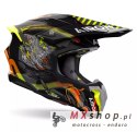 AIROH PROMOCJA KASK CROSS / ENDURO / ATV / QUAD TWIST 3 TOXIC KOLOR ŻÓŁTY FLUO/POMARAŃCZOWY/CZARNY ROZMIAR L