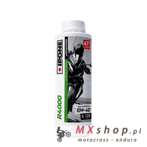 IPONE R4000 10W40 OLEJ SILNIKOWY SEMISYNTETYK 1L (ESTER, MA2) (AKC) (15) ZASTĘPUJE 800028