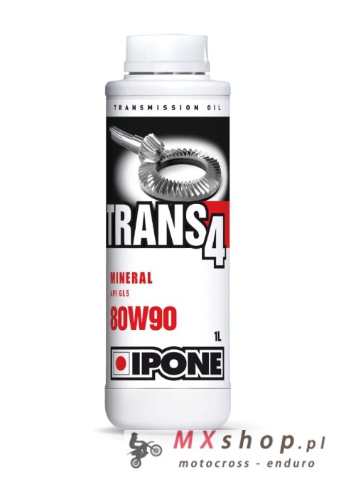 IPONE TRANS 4 OLEJ PRZEKŁADNIOWY 80W90 1L (AKC) (15)