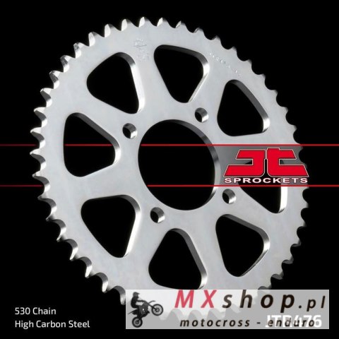 JT ZĘBATKA TYLNA 476 41 KAWASAKI GPZ 250 '83-85', Z 250/400/440/500/550 '78-85' (47641JT) (ŁAŃC.530) NA ZAMÓWIENIE