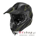 KAPPA KASK KV49 EVO CHASER CROSS KOLOR CZARNY SZARY ŻÓŁTY FLUO MATT ROZMIAR 56 / S ( HOMOLOGACJA ECE 22R06 )