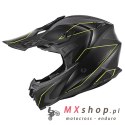 KAPPA KASK KV49 EVO CHASER CROSS KOLOR CZARNY SZARY ŻÓŁTY FLUO MATT ROZMIAR 63 / XXL ( HOMOLOGACJA ECE 22R06 )