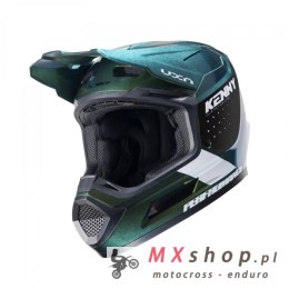 KENNY RACING KASK CROSS/ENDURO MODEL PERFORMANCE ERT GRAPHIC CHAMELEON PEARL KOLOR ZIELONY/CZARNY/BIAŁY ROZMIAR L ( 59 - 60 CM )