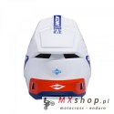 KENNY RACING KASK CROSS/ENDURO MODEL PERFORMANCE ERT GRAPHIC FLAG KOLOR BIAŁY/CZERWONY/NIEBIESKI ROZMIAR L ( 59 - 60 CM )