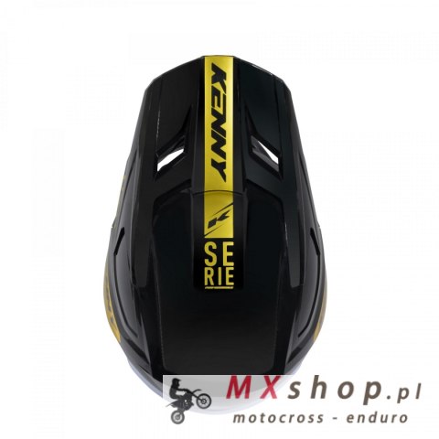 KENNY RACING KASK CROSS/ENDURO MODEL PERFORMANCE ERT GRAPHIC GOLD KOLOR CZARNY/BIAŁY/ZŁOTY ROZMIAR L ( 59 - 60 CM )