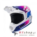KENNY RACING KASK CROSS/ENDURO MODEL PERFORMANCE ERT GRAPHIC GRADIENT KOLOR NIEBIESKI/BIAŁY/RÓŻOWY ROZMIAR L ( 59 - 60 CM )