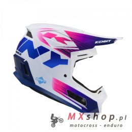 KENNY RACING KASK CROSS/ENDURO MODEL PERFORMANCE ERT GRAPHIC GRADIENT KOLOR NIEBIESKI/BIAŁY/RÓŻOWY ROZMIAR XL ( 61 - 62 CM )