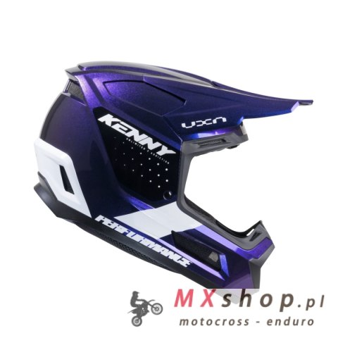 KENNY RACING KASK CROSS/ENDURO MODEL PERFORMANCE ERT GRAPHIC NIGHT DIAMOND PEARL KOLOR FIOLETOWY/CZARNY/BIAŁY ROZMIAR XXL ( 63 -
