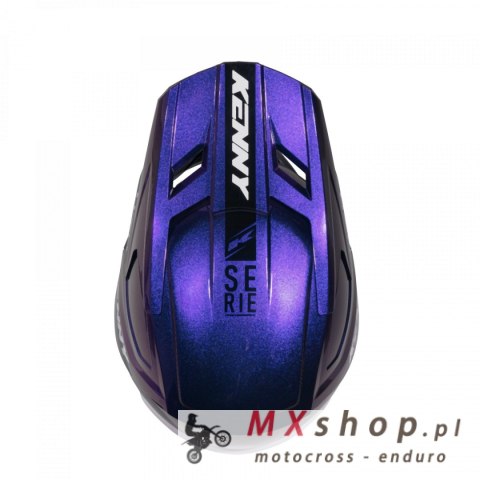 KENNY RACING KASK CROSS/ENDURO MODEL PERFORMANCE ERT GRAPHIC NIGHT DIAMOND PEARL KOLOR FIOLETOWY/CZARNY/BIAŁY ROZMIAR XXL ( 63 -