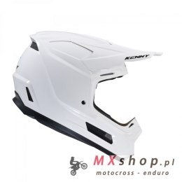 KENNY RACING KASK CROSS/ENDURO MODEL PERFORMANCE ERT SOLID WHITE KOLOR BIAŁY/CZARNY ROZMIAR XXL ( 63 - 64 CM )