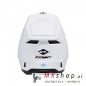 KENNY RACING KASK CROSS/ENDURO MODEL PERFORMANCE ERT SOLID WHITE KOLOR BIAŁY/CZARNY ROZMIAR XXL ( 63 - 64 CM )