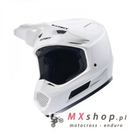 KENNY RACING KASK CROSS/ENDURO MODEL PERFORMANCE ERT SOLID WHITE KOLOR BIAŁY/CZARNY ROZMIAR S ( 55 - 56 CM )