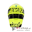 LEATT KASK MOTO 3.5 V24 (+GOGLE VELOCITY 4.5 GRATIS) HELMET KIT CITRUS KOLOR CZARNY/ŻÓŁTY FLUO ROZMIAR L (59-60 cm)