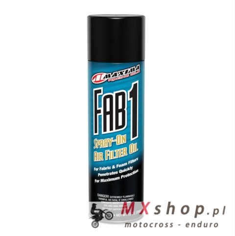 MAXIMA RACING OILS OLEJ SPRAY DO NASĄCZANIA FILTRÓW FAB-1 SPRAY