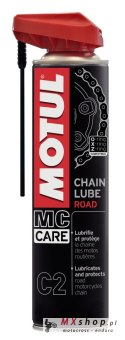 MOTUL CHAIN CARE KIT ZESTAW DO CZYSZCZENIA ŁAŃCUCHA (SPRAY C1+SPRAY C2+SZCZOTKA)