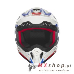 NOX KASK OFF ROAD / CROSS N634 GRADIENT KOLOR BIAŁY/NIEBIESKI/CZERWONY ROZMIAR XXL