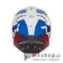 NOX KASK OFF ROAD / CROSS N634 GRADIENT KOLOR BIAŁY/NIEBIESKI/CZERWONY ROZMIAR XXL