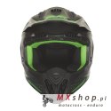 NOX KASK OFF ROAD / CROSS N634 GRADIENT KOLOR CZARNY MAT/ZIELONY NEON ROZMIAR XXL