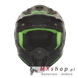 NOX KASK OFF ROAD / CROSS N634 GRADIENT KOLOR CZARNY MAT/ZIELONY NEON ROZMIAR XXL