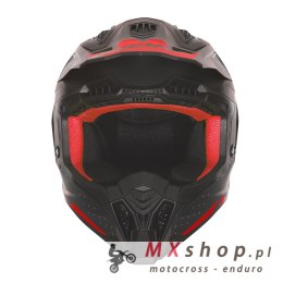 NOX KASK OFF ROAD / CROSS N634 GRADIENT KOLOR CZARNY/CZERWONY MAT ROZMIAR XL