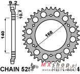 PBR ZĘBATKA TYLNA 4604 42 C45 HUSQVARNA NUDA 900R 12 (ŁAŃC. 525)