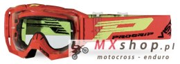 PROGRIP GOGLE PG3303-107 TR VISTA KOLOR CZERWONY (SZYBA PG3310 BEZBARWNA, ANTISCRATCH, NO FOG, ANTI UV + SZYBA PG3310 GRATIS) (P