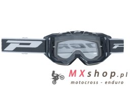 PROGRIP GOGLE PG3303-180 TR VISTA KOLOR SZARY (SZYBA PG3310 BEZBARWNA, ANTISCRATCH, NO FOG, ANTI UV + SZYBA PG3310 GRATIS) (PG33