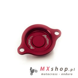 ACCEL POKRYWA FILTRA OLEJU HONDA CRF 250R '10-17 KOLOR CZERWONY