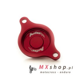 ACCEL POKRYWA FILTRA OLEJU HONDA CRF 450R '09-16 KOLOR CZERWONY