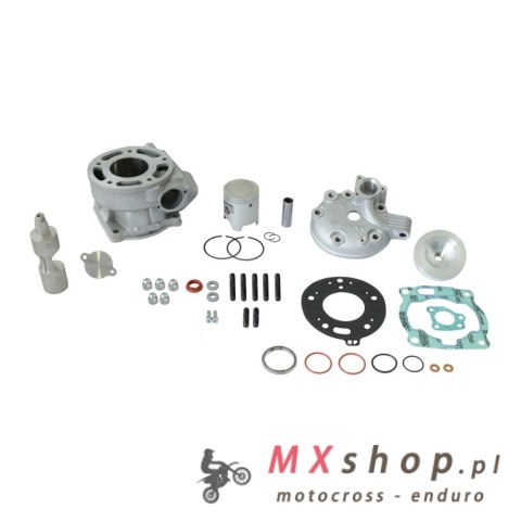 ATHENA CYLINDER KOMPLETNY YAMAHA DT 125 R/RE/X, TDR 125 ,TZR125 '91-'06 Z GŁOWICĄ I ZAWOREM WYDECHOWYM NICASiL STD 56,00MM (CYLI