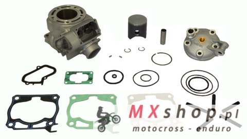 ATHENA CYLINDER KOMPLETNY YAMAHA YZ 125 '05-'22 STD=54MM (CYLINDER, GŁOWICA, TOP-END,TŁOK, ZAWÓR)