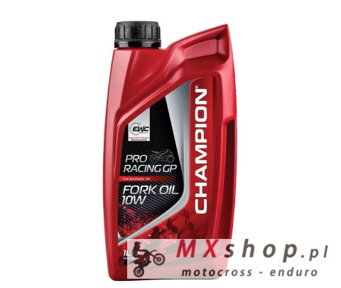 CHAMPION OLEJ DO TELESKOPÓW / AMORTYZATORÓW / ZAWIESZENIA PRORACING GP FORK OIL 10W 1L SYNTETYCZNY (AKC)