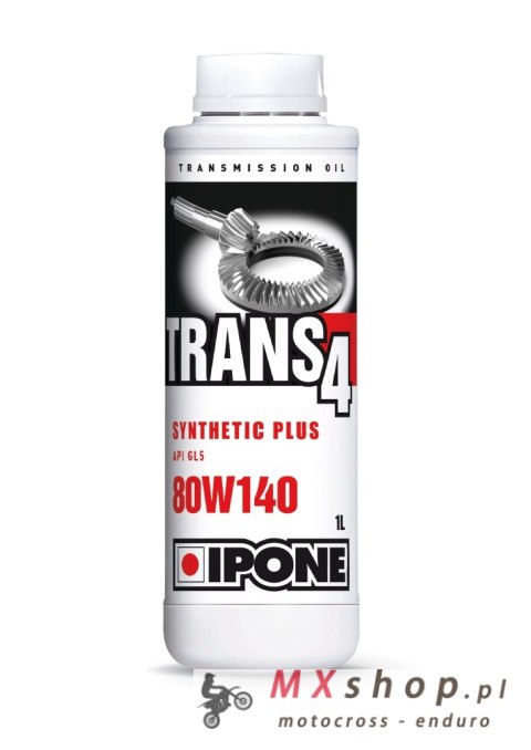 IPONE TRANS 4 OLEJ PRZEKŁADNIOWY 80W140 1 L SYNTETIC PLUS (AKC) (15)
