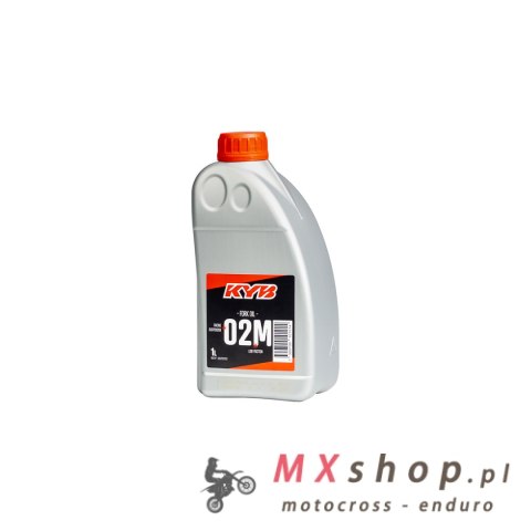 KYB (KAYABA) OLEJ DO TELESKOPÓW / AMORTYZATORÓW / ZAWIESZENIA KYB 02M OIL - FORK FRONT, KHL15-11, SAE 5W, 1L KYB FF OIL 02M (AKC
